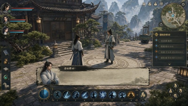 金庸群侠传5爱与死仙狐MOD六周年 天奕线 画面 5